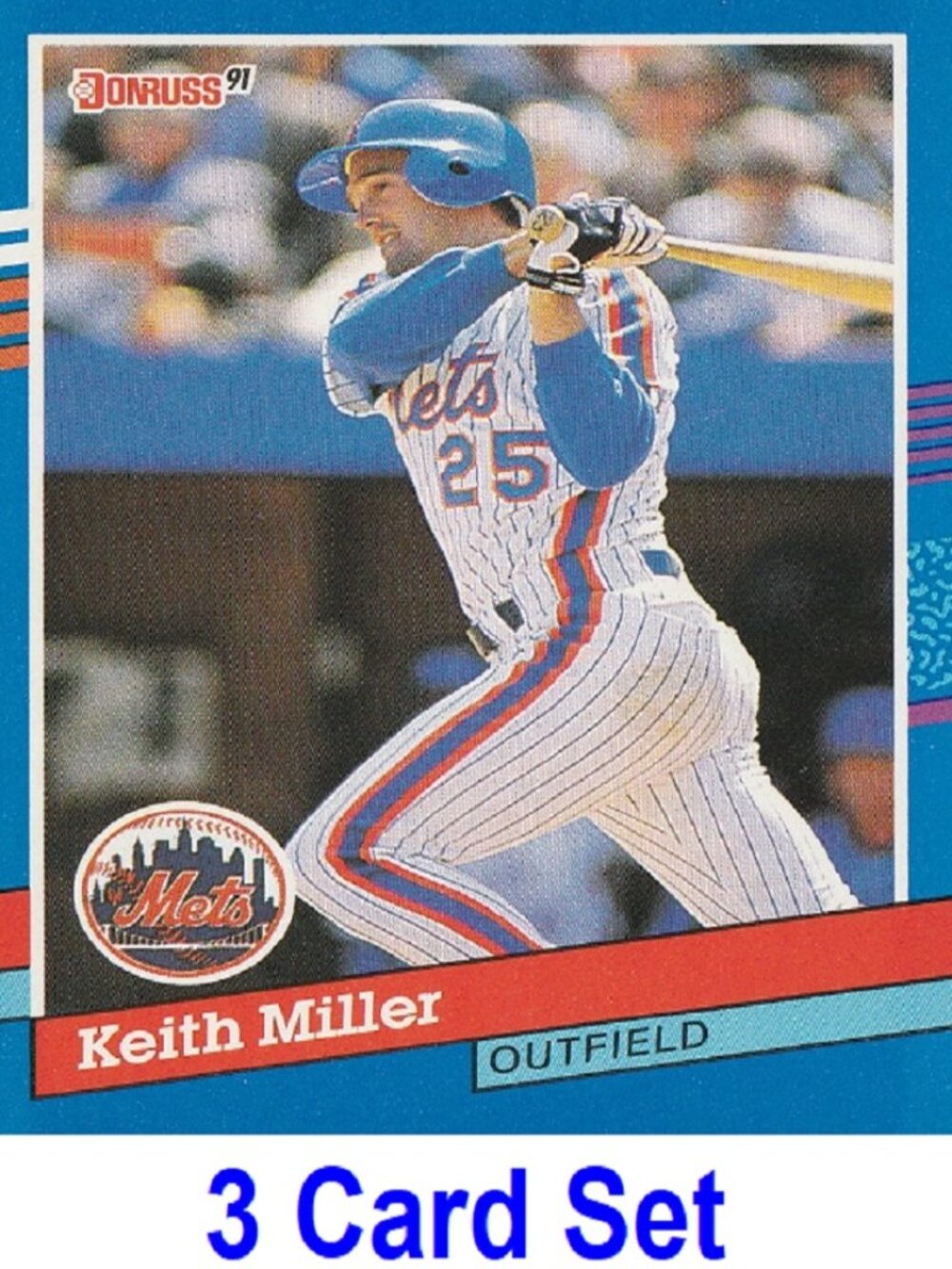 Keith Miller Baseball Card Collection